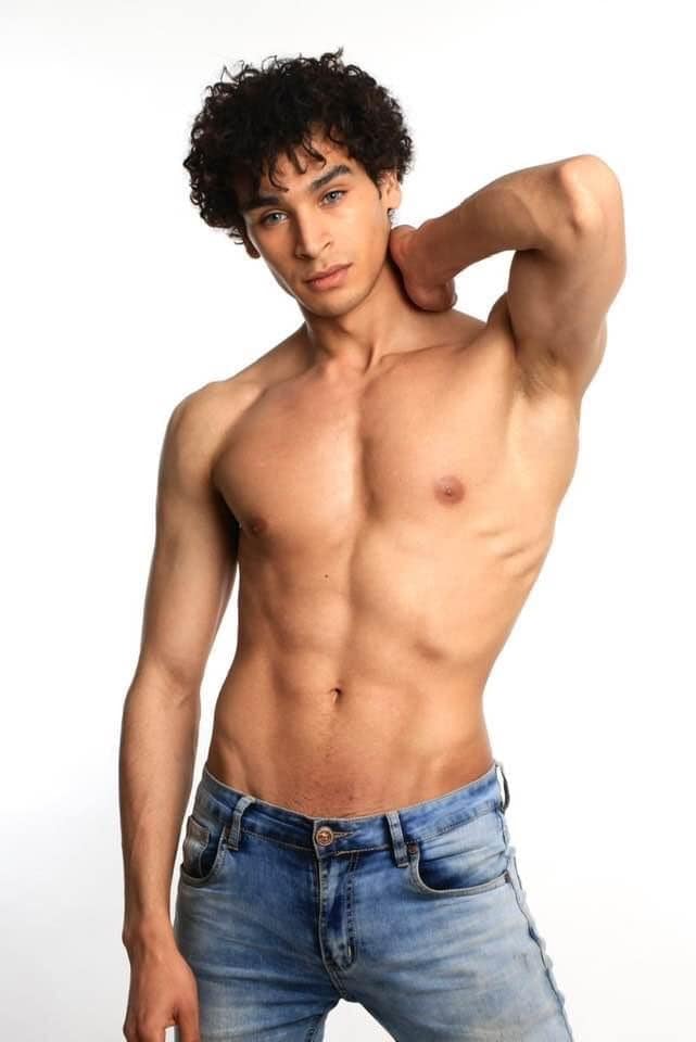 Achraf Taoussi — shirtless portrait