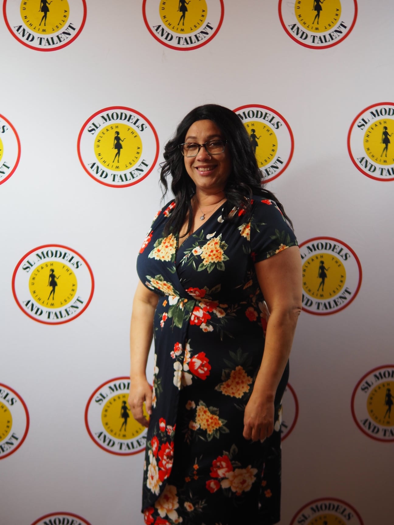 Iris full-length portrait at SLMTA event